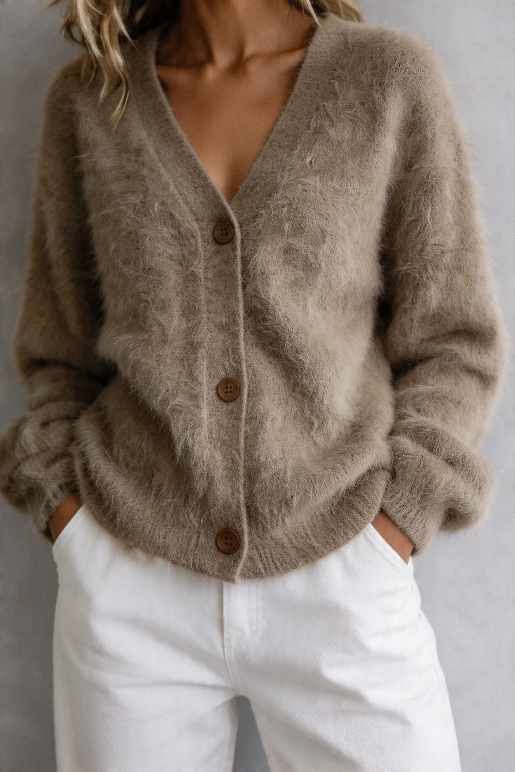 Eliza | Soft Fur Cardigan