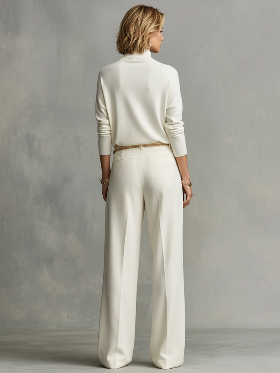 Ayla | Soft Knit Turtleneck Set