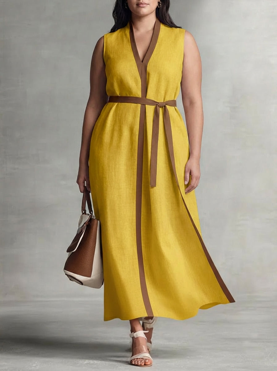 Aria | Sleeveless Maxi Dress