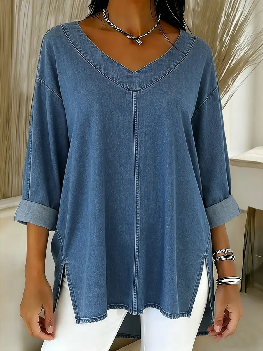 Jenelyn Timeless Denim Shirt