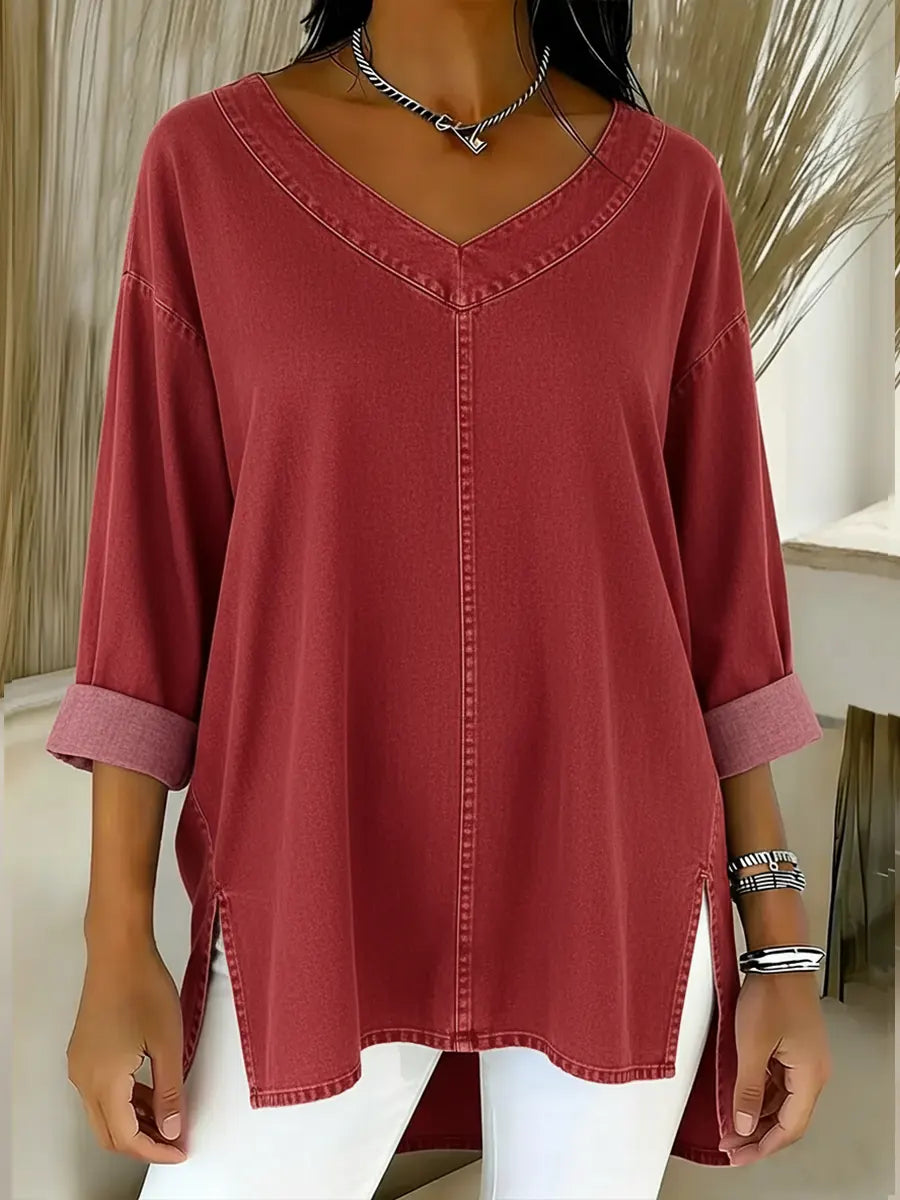 Jenelyn Timeless Denim Shirt