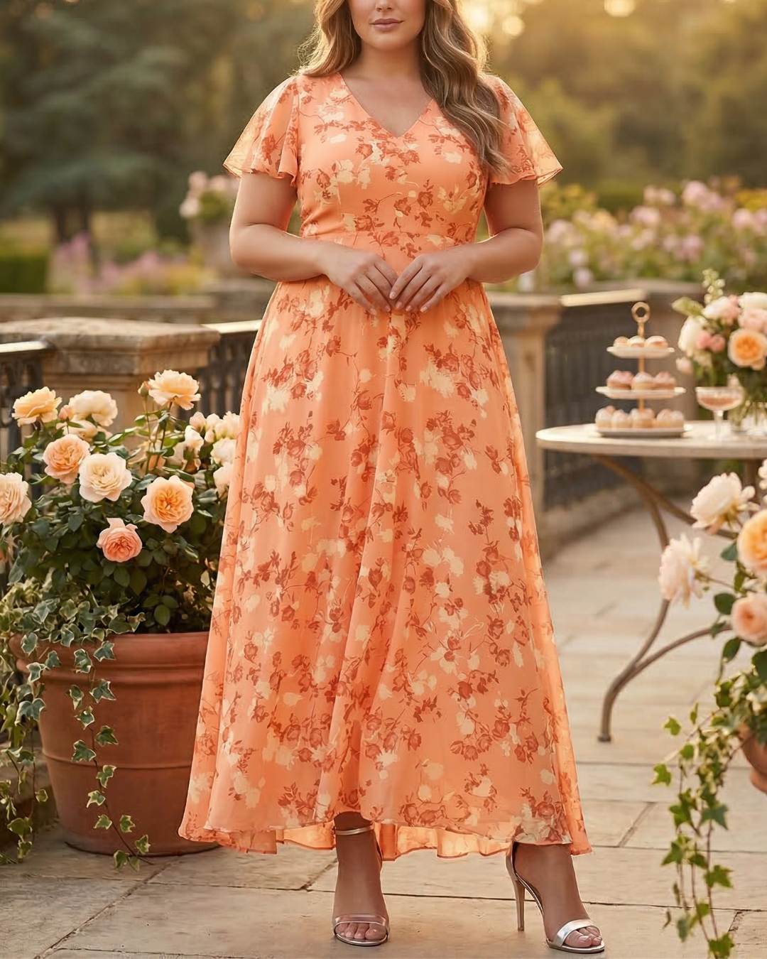 Aurelia | Glamorous dress that covers the belly
