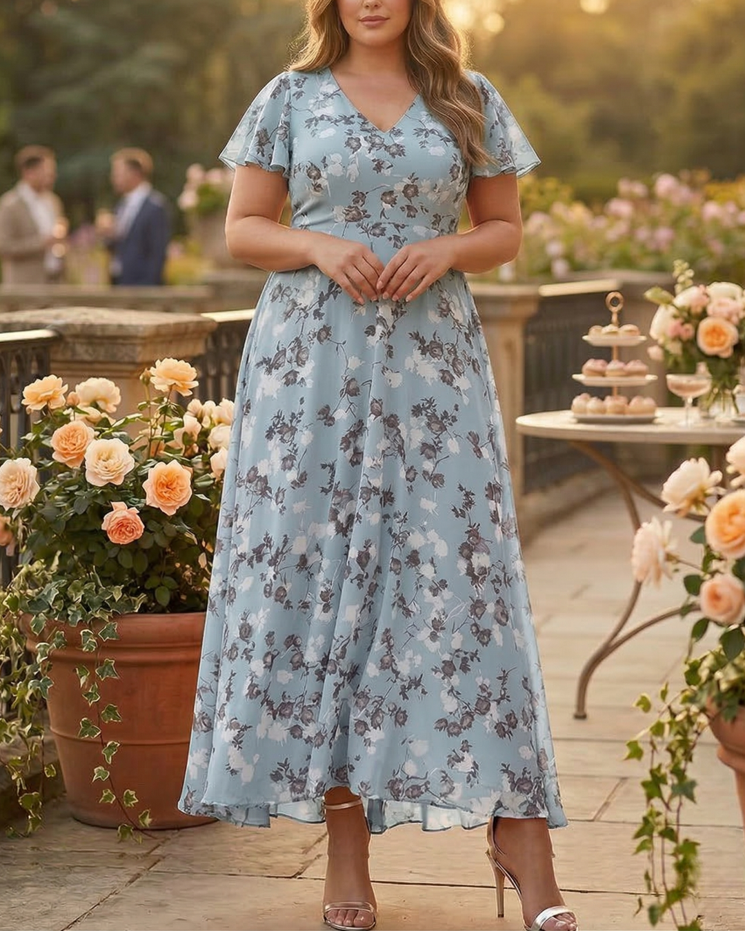 Aurelia | Glamorous dress that covers the belly