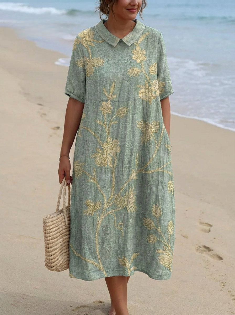 Merel - Vintage Flower Dress