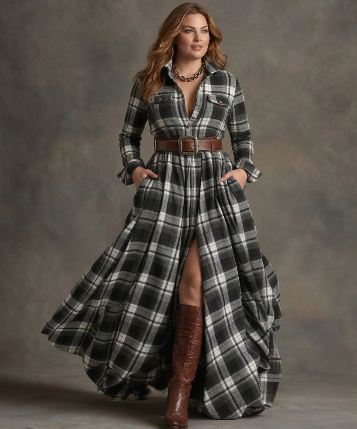 Scarlett | Belted Dress