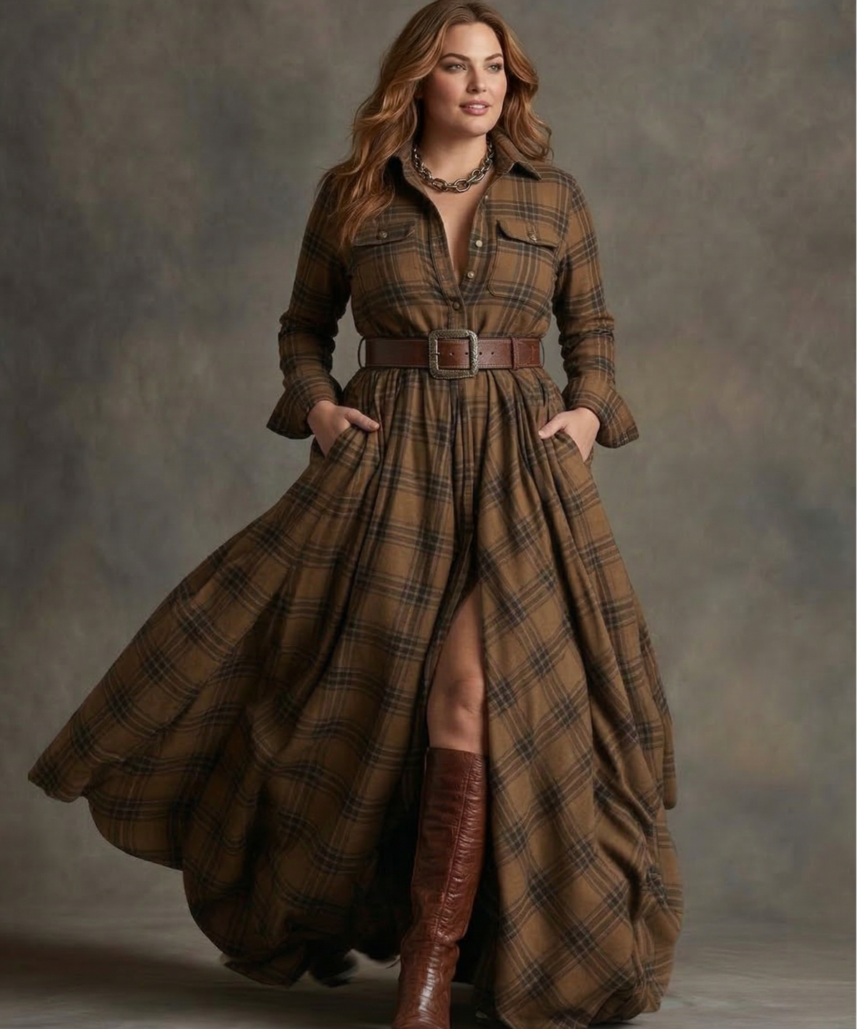 Scarlett | Belted Dress