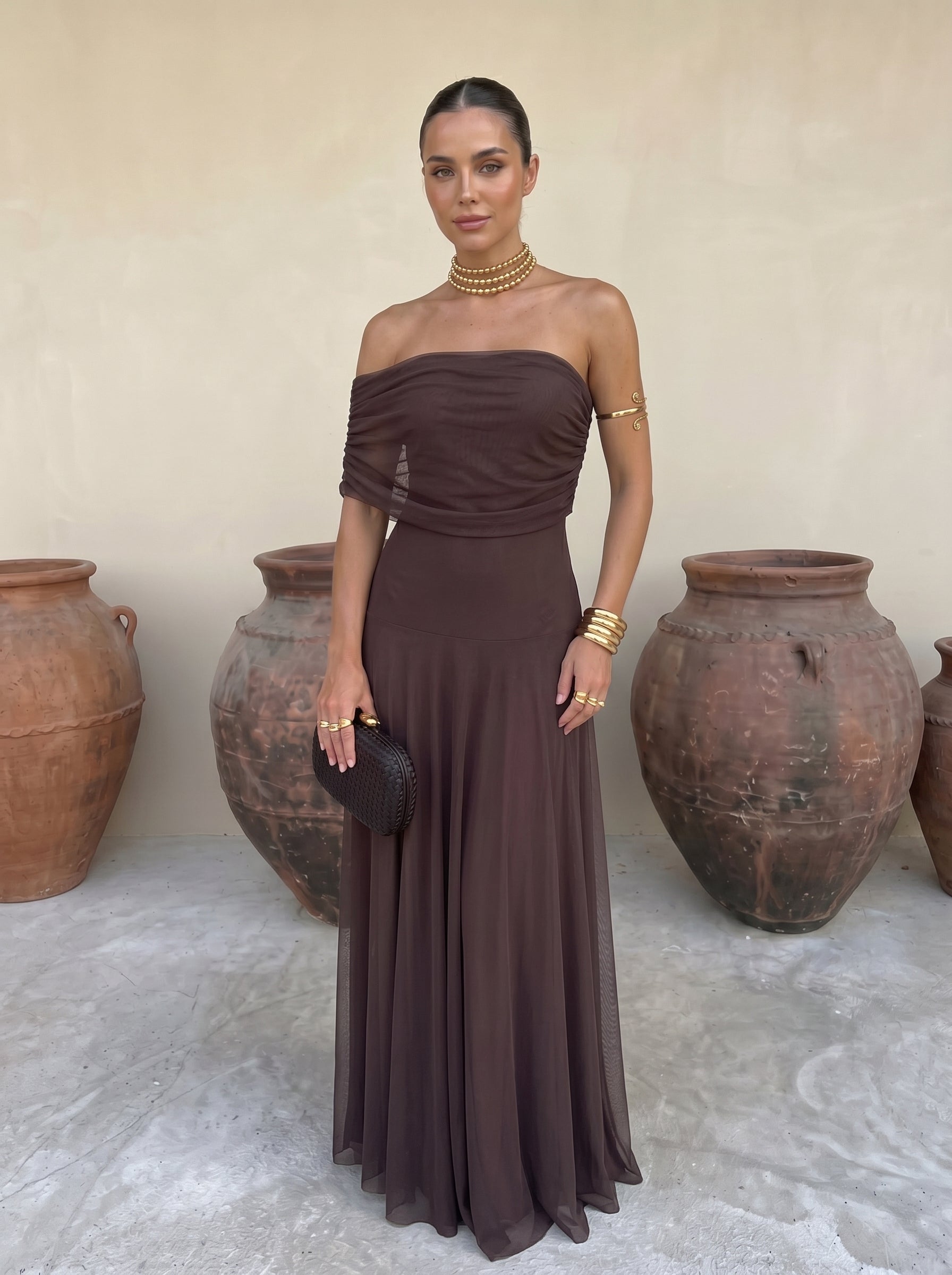 Lark | One-Shoulder Maxi Dress