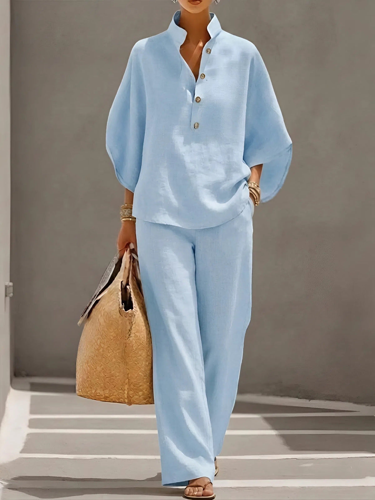 Calliope™ | Cotton-Linen Casual Set – product image 15
