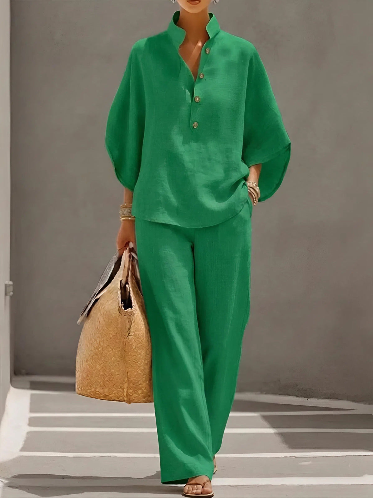 Calliope™ | Cotton-Linen Casual Set – product image 14
