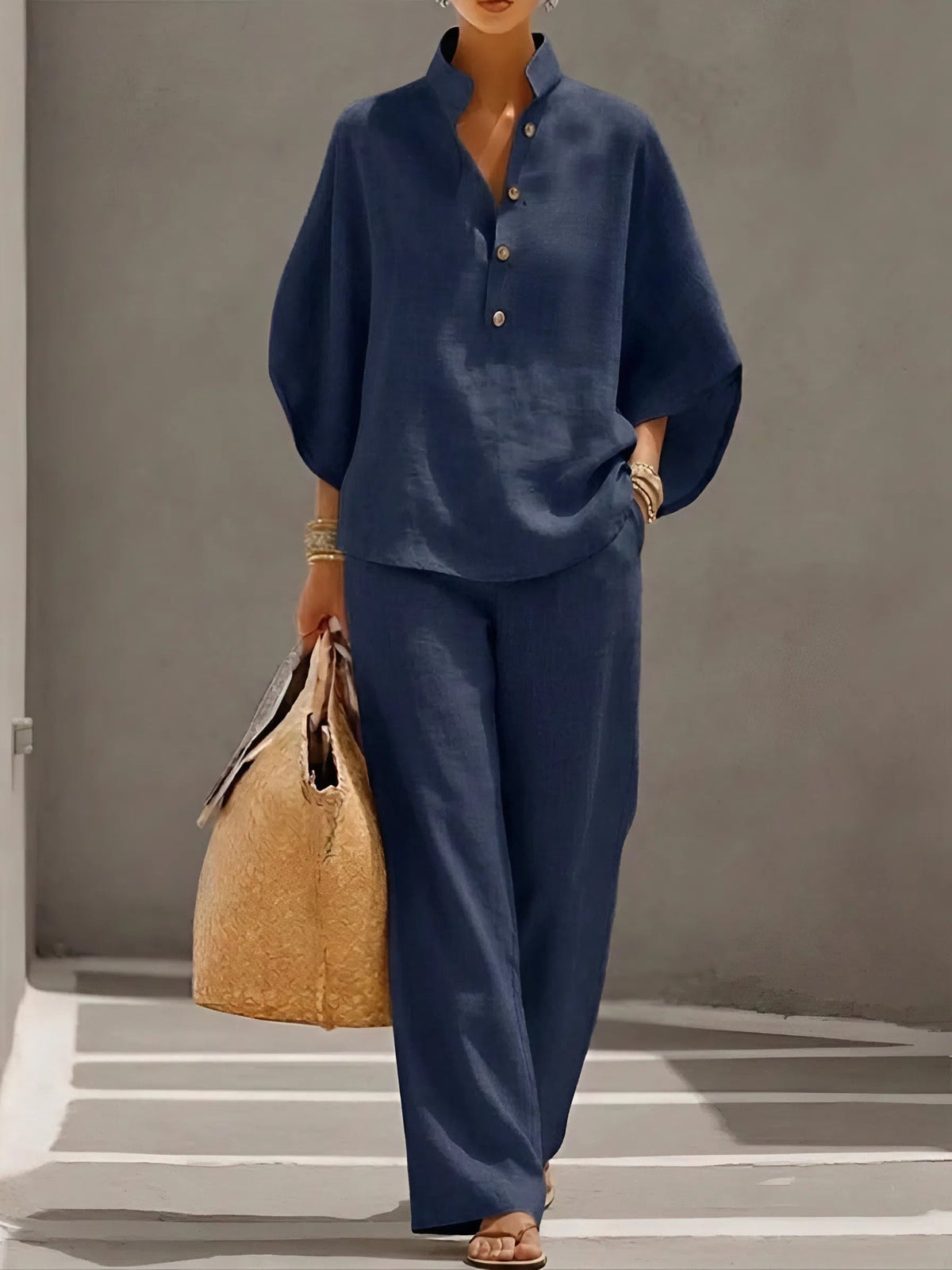 Calliope™ | Cotton-Linen Casual Set – product image 12