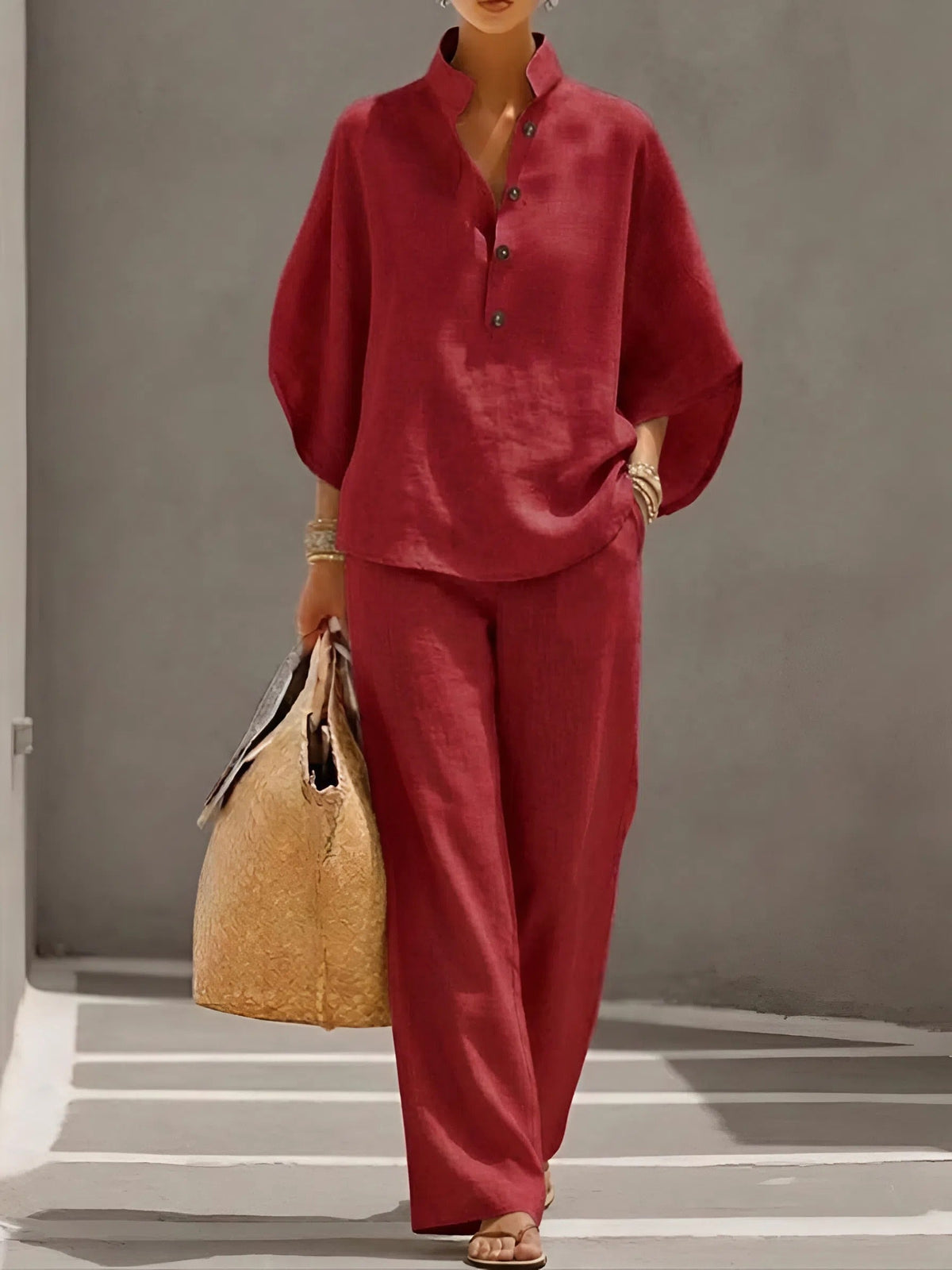 Calliope™ | Cotton-Linen Casual Set – product image 13