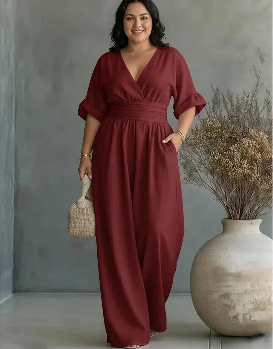 Elise – Elegant Fluid Jumpsuit