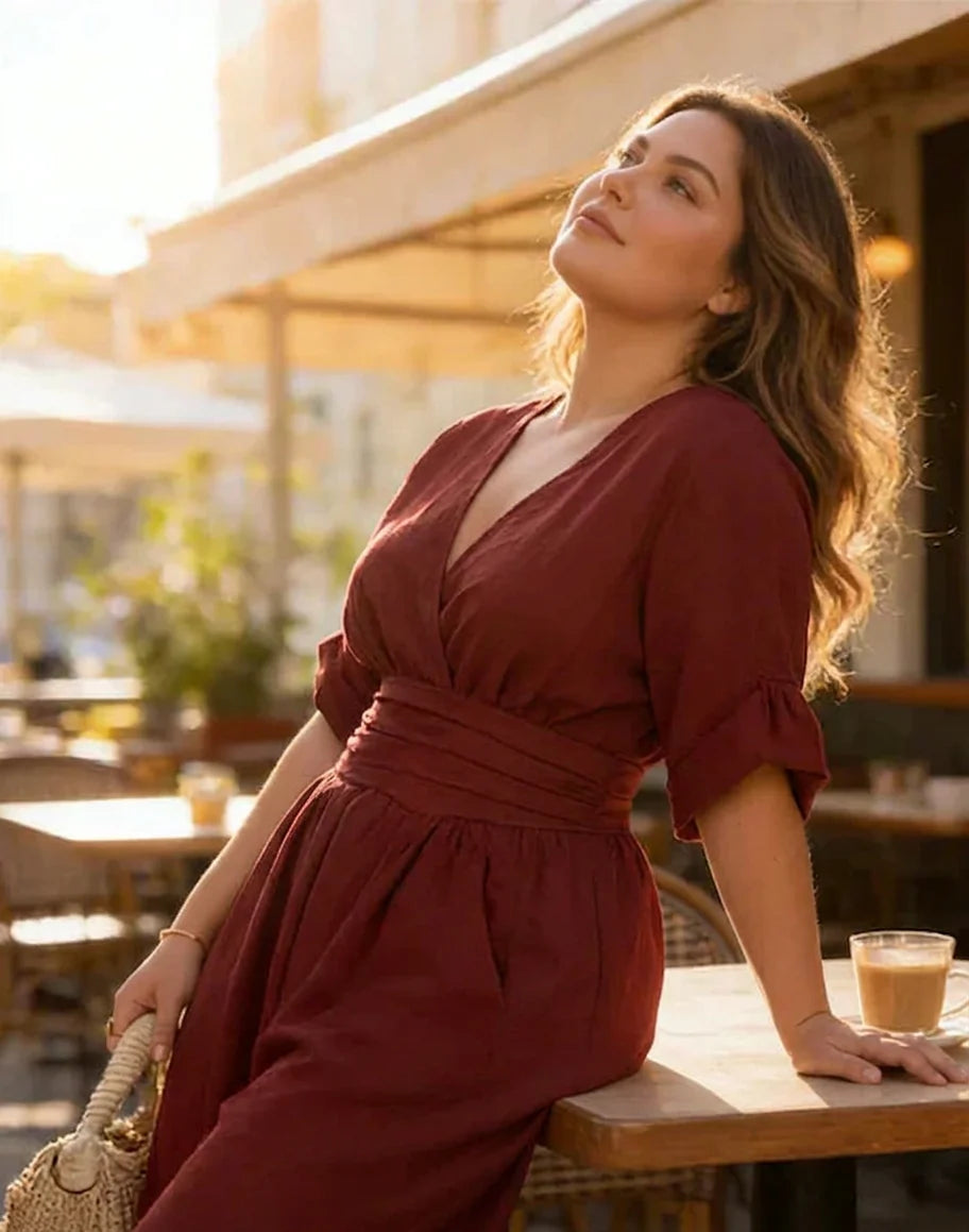 Elise – Elegant Fluid Jumpsuit