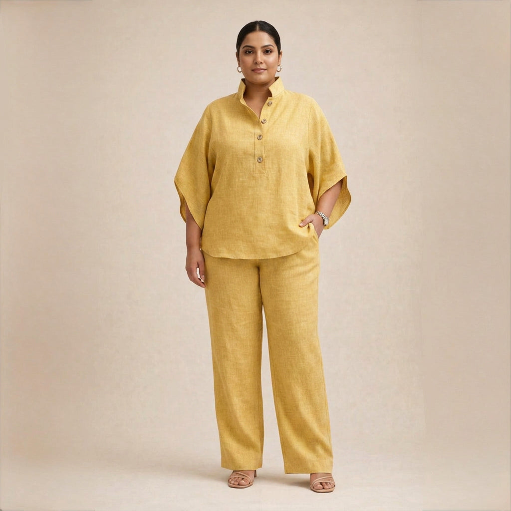 Maria | Loose Linen Set