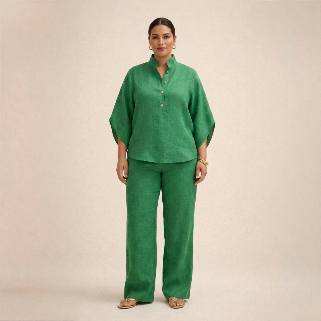 Maria | Loose Linen Set