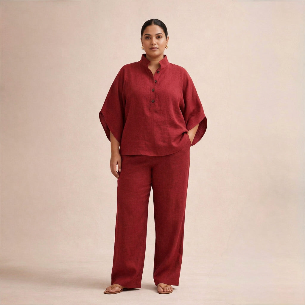 Maria | Loose Linen Set