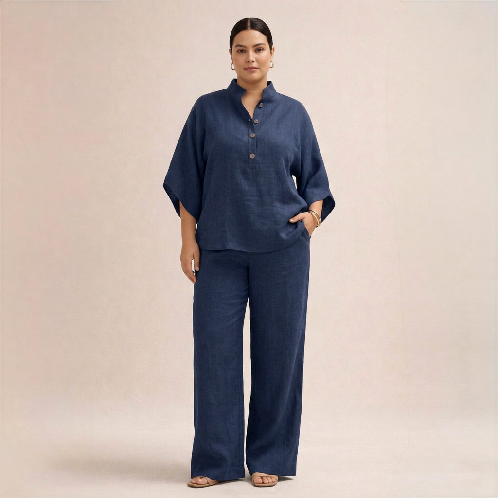 Maria | Loose Linen Set