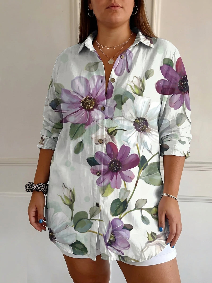 Avril | Chic Blouse with Whimsical Prints