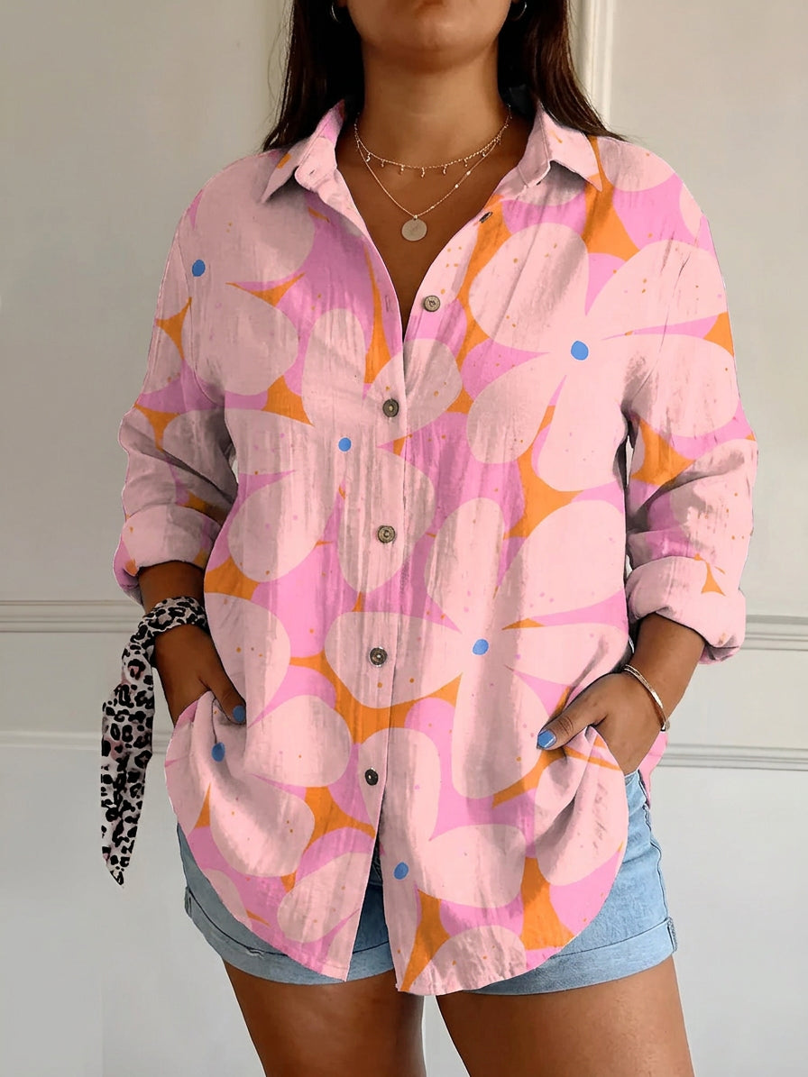 Avril | Chic Blouse with Whimsical Prints
